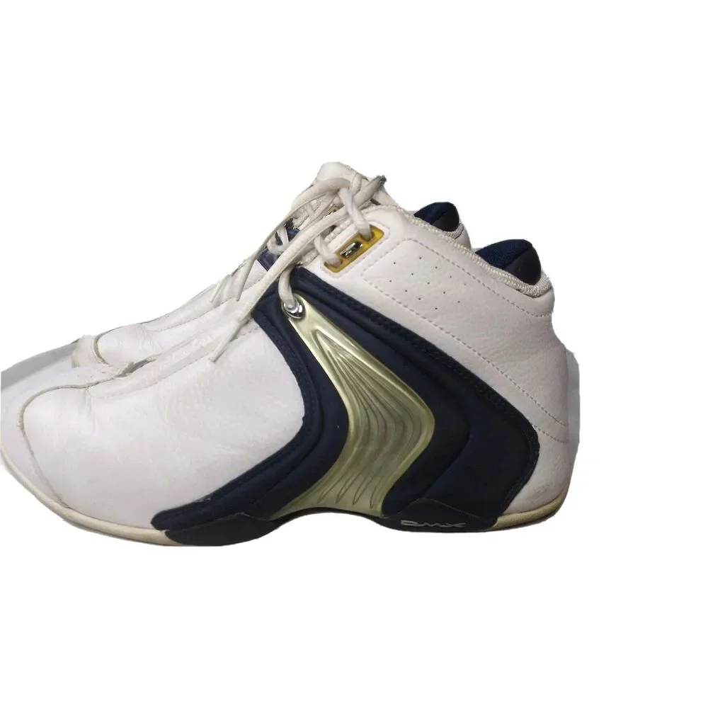 Reebok Mad Talent Shoes Men's Size 9 Sneakers US NBA Athlete White Blue